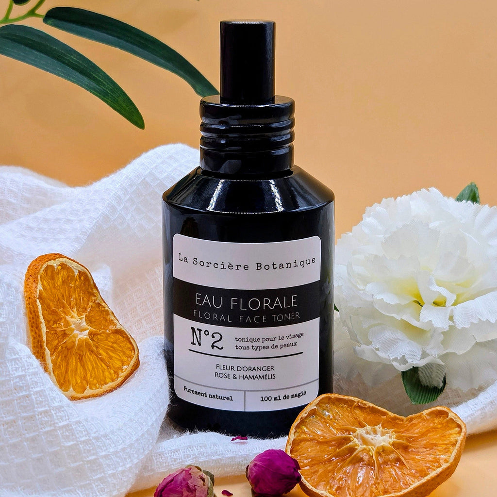 eau florale tonique visage soin de peau apaisant rougeurs demangeaisons