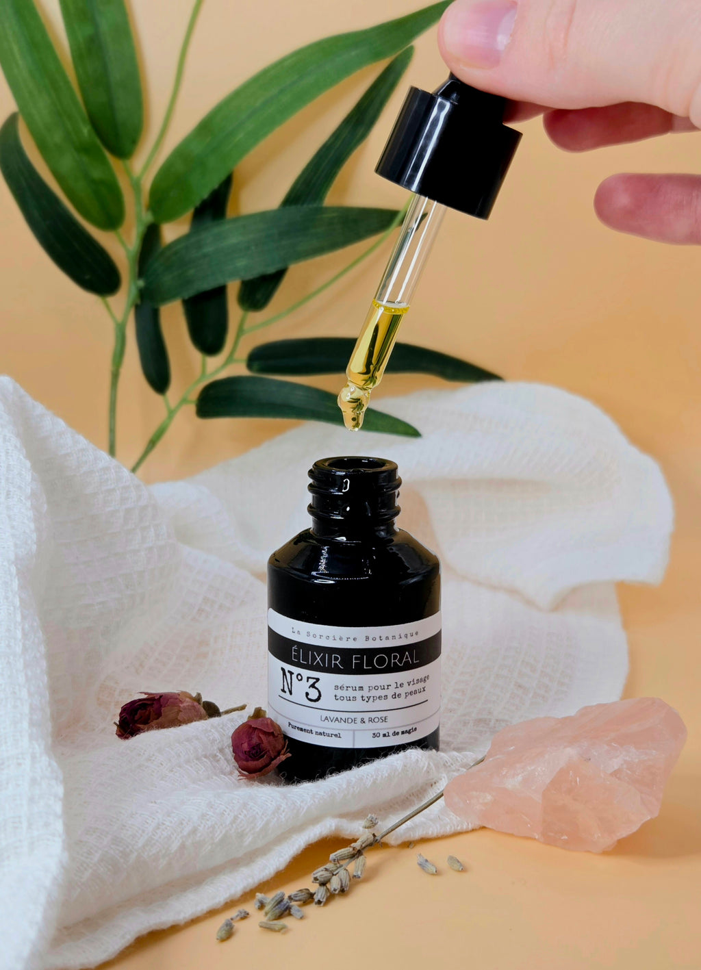 serum skincare visage lavande rose peau grasse mature seche normale