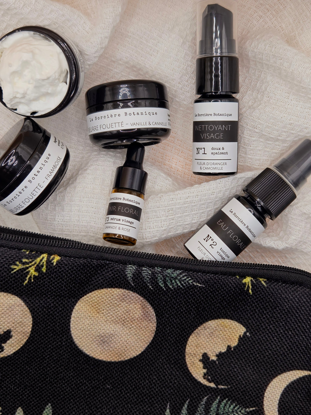 kit voyage produits cosmetiques echantllons 