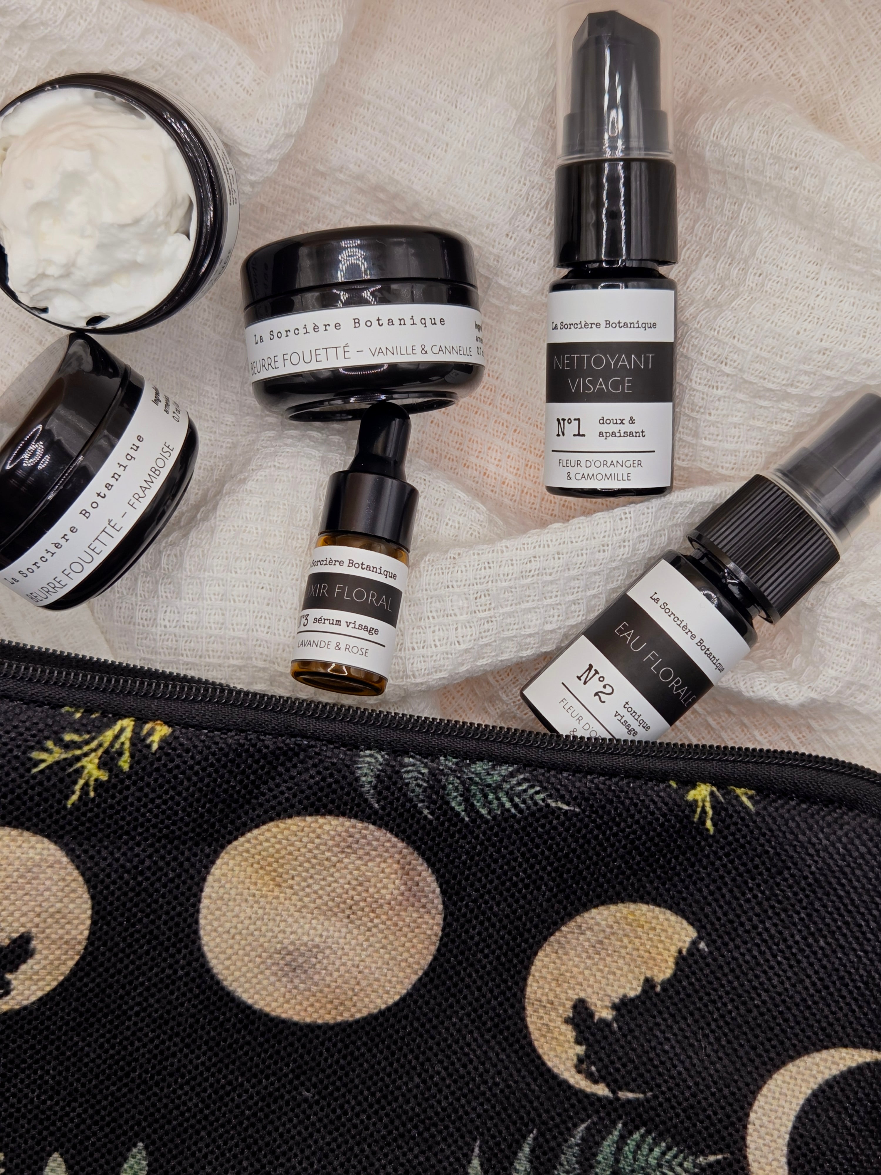 kit voyage produits cosmetiques echantllons 